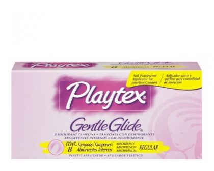 Playtex™  Тампони с апликатор Gentle Glide дезодорирани - 8 бр.