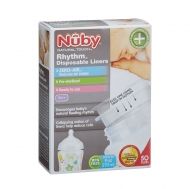 Nuby™ Пликчета Rhythm Natural Touch 270 ml - 50 броя